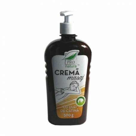 Crema de masaj cu ulei de catina, 500 ml, Medica - Pro Natura