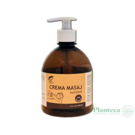 Crema de masaj nutritiva, 500 ml, Medica - Pro Natura