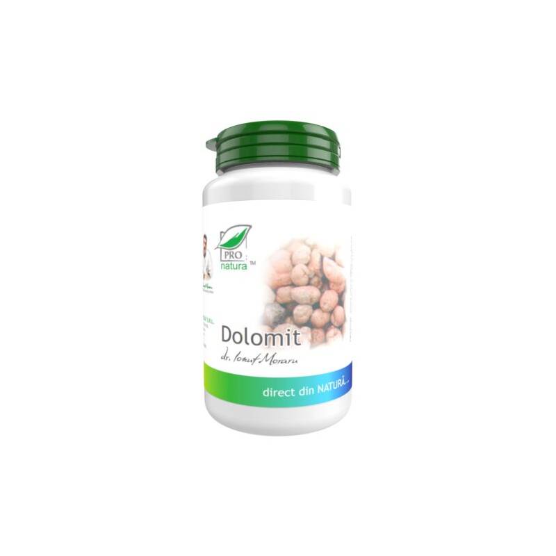 Dolomit, sustine sanatatea articulatiilor, 60 capsule, Medica - Pro