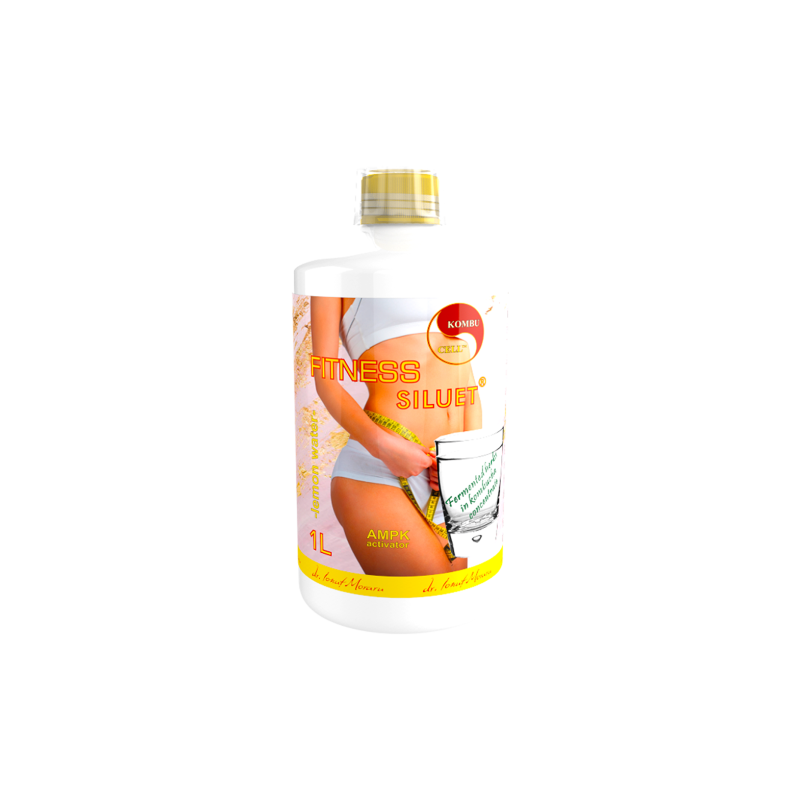 Fitness Siluet Lemon Water, ajuta la mentinerea greutatii, 1000 ml,