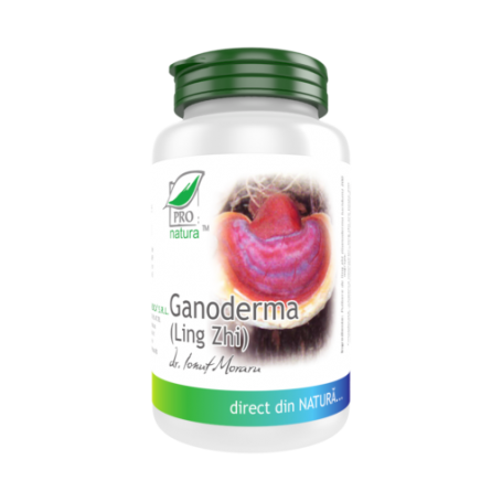 Ganoderma Ling Zhi, 60 capsule, Medica - Pro Natura