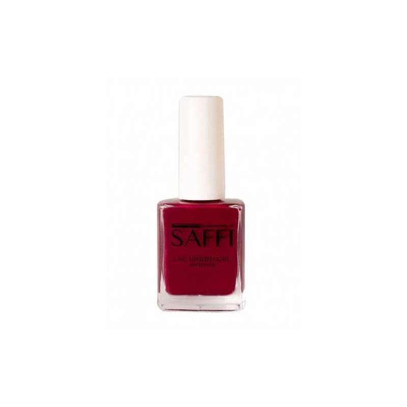 Lac de unghii gel, Rosu Burgundy 03, 10 ml, Saffi