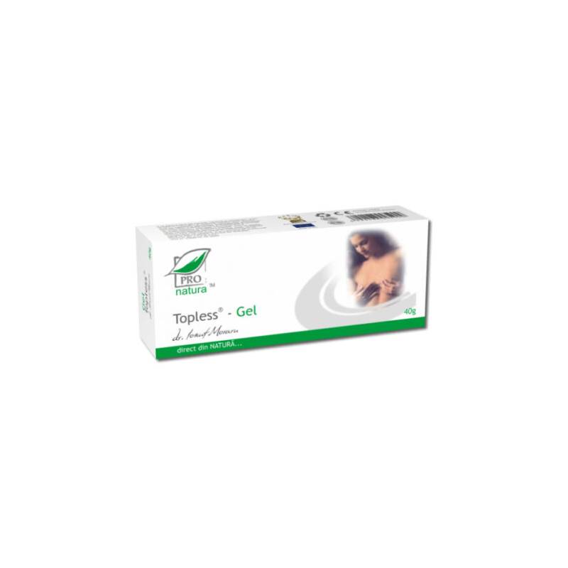 Gel Topless, ajuta la tonifierea bustului, 40 g, Medica - Pro Natura