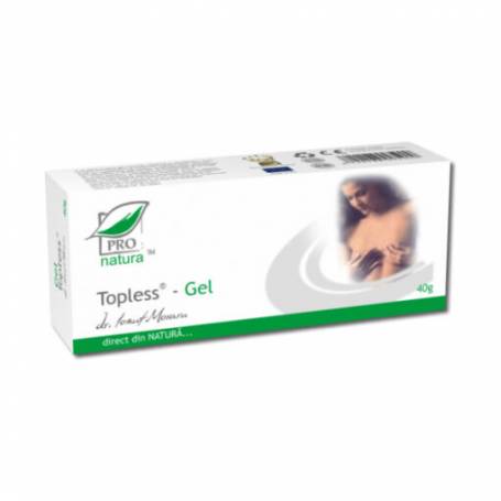 Gel Topless, ajuta la tonifierea bustului, 40 g, Medica - Pro Natura