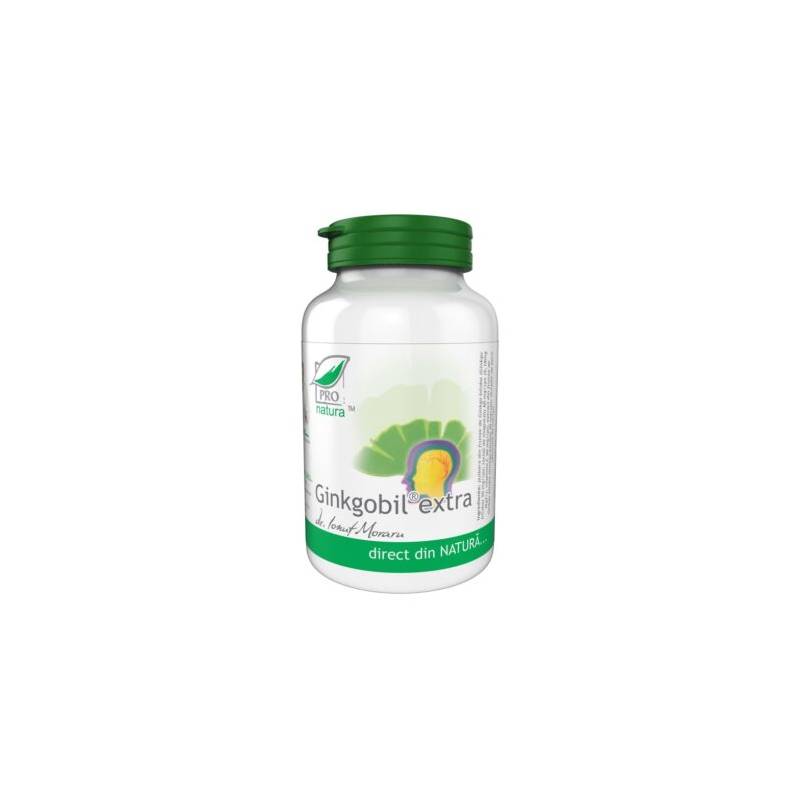 Ginkgobil Extra, sustine circulatia cerebrala, 60 capsule, Medica -