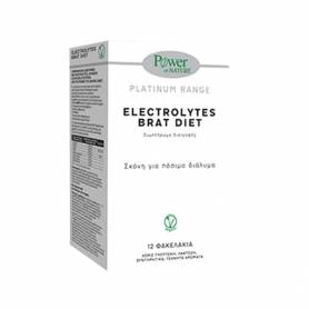 ELECTROLYTES dieta BRAT, 12 plicuri, Power of Nature - Platinium