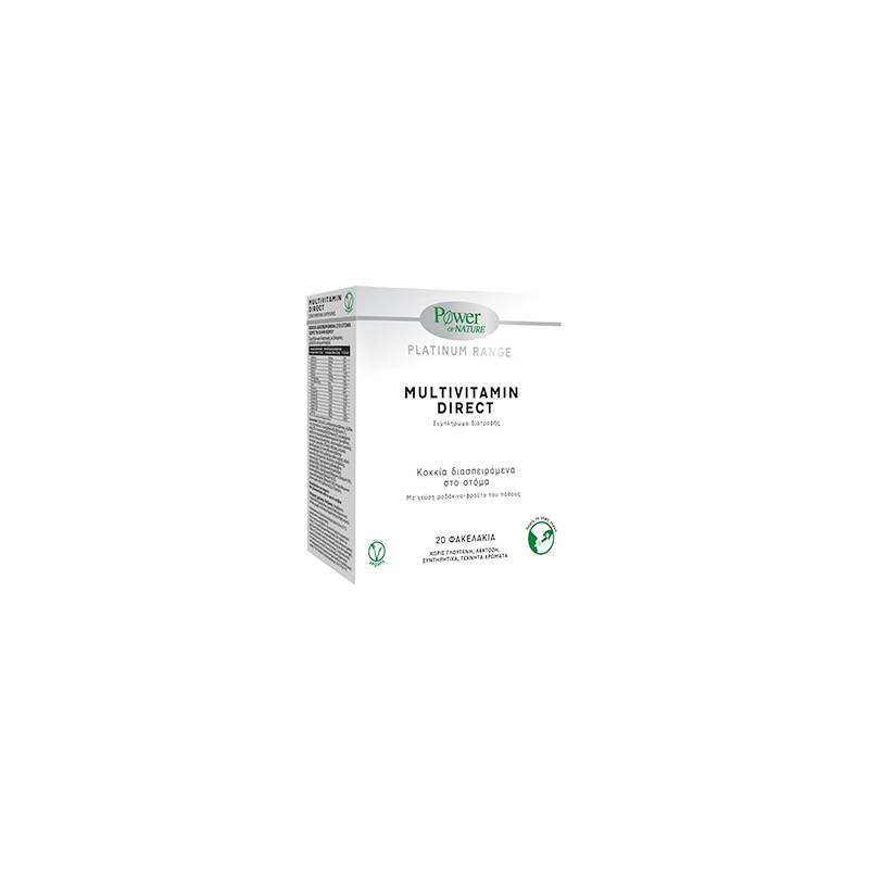 MULTIVITAMIN DIRECT 20 plicuri, Power of Nature - Platinum