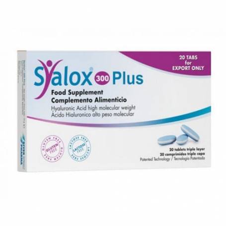 SYALOX 300 PLUS - acid hyaluronic, 20 tablete, River Pharma