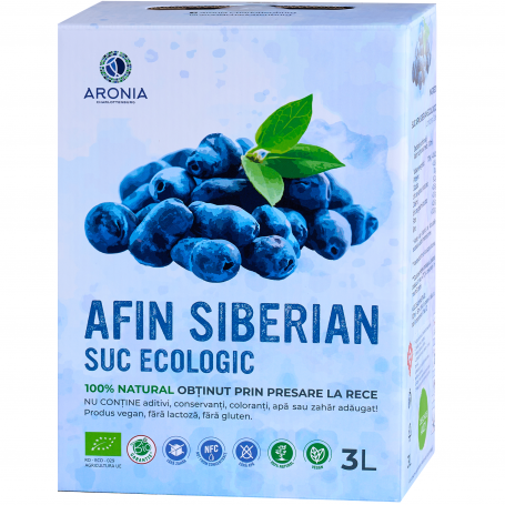 Suc de Afin Siberian, eco-bio, 3 litri, Aronia Charlottenburg