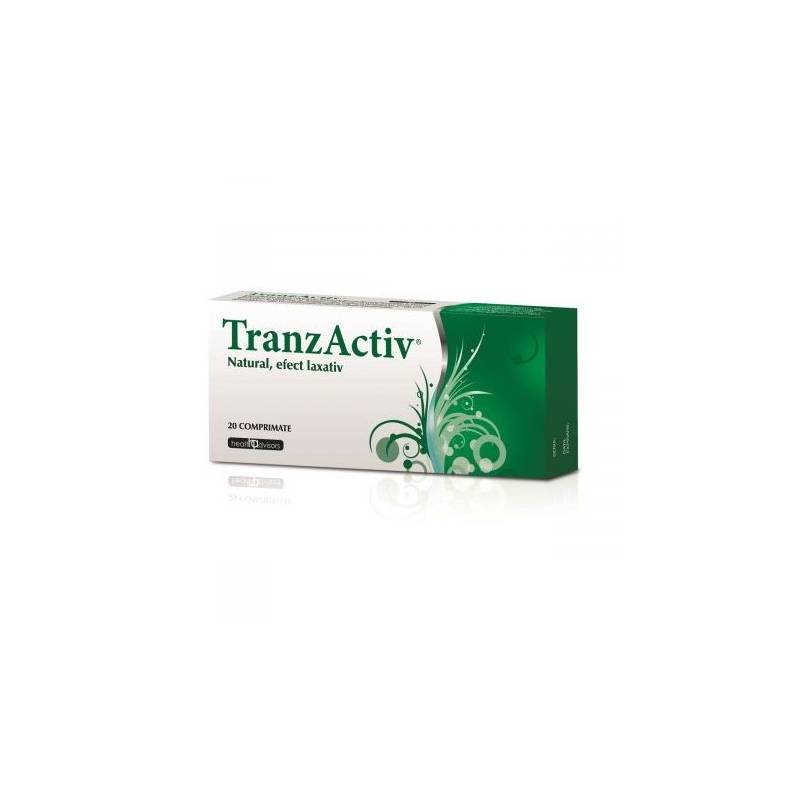 TranzActiv - laxativ, 20 comprimate, Health Advisors