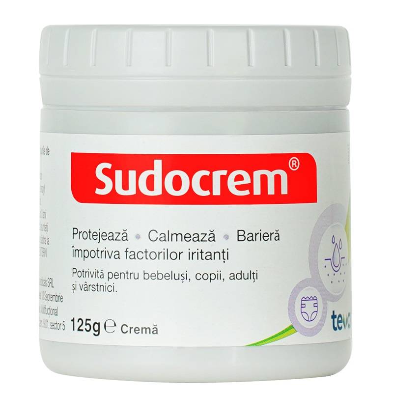 SUDOCREM, crema eritem fesier si irtatii ale pielii, 125 g, Forest