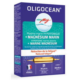 AquaMag - Magneziu marin, 20 fiole, Laboratoures Super Diet