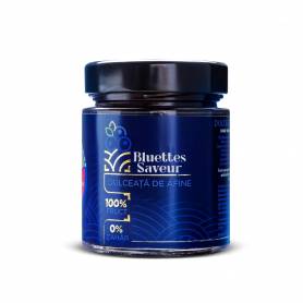 Dulceata de afine, fara zahar, 100% fruct, 220 g - Bluettes Saveur