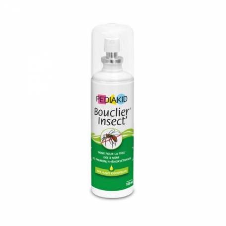 PEDIAKID BOUCLIER INSECT BIO SPRAY - REPELENT TANTARI si CAPUSE, 100 ml, LABORATOIRES INELDEA