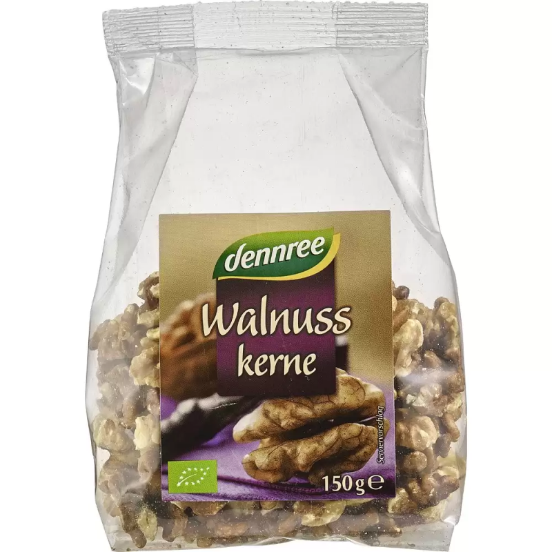 Miez de nuca jumatati, eco-bio, 150 g, Dennree