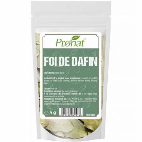 Foi de dafin, 5 g, Pronat