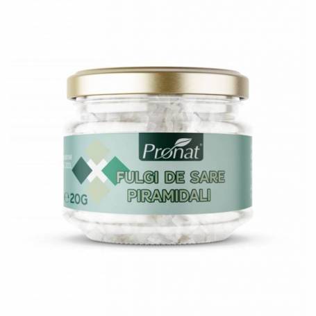 Fulgi de sare piramidali Maldon, 20 g, Pronat