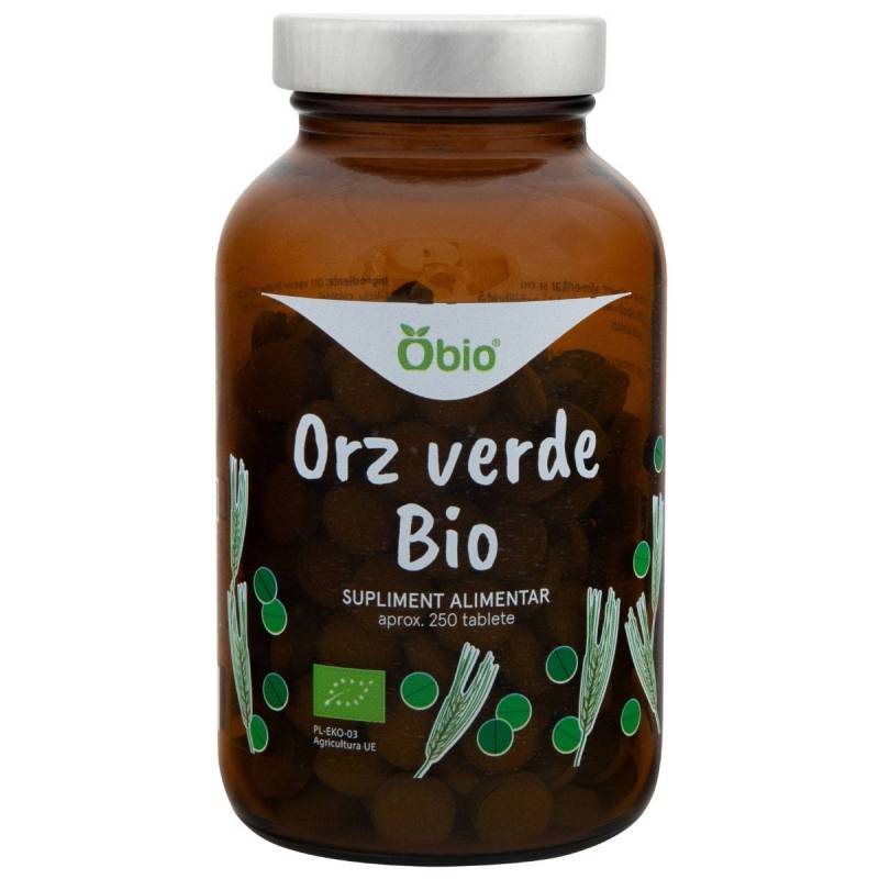 Orz verde, eco-bio, 250 tablete (125g), Obio