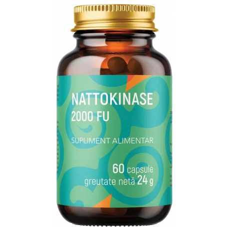 NATTOKINASE 2000 FU, 60 capsule, REMEDIA