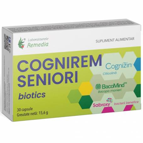 COGNIREM SENIORI BIOTICS, 30 Capsule, REMEDIA