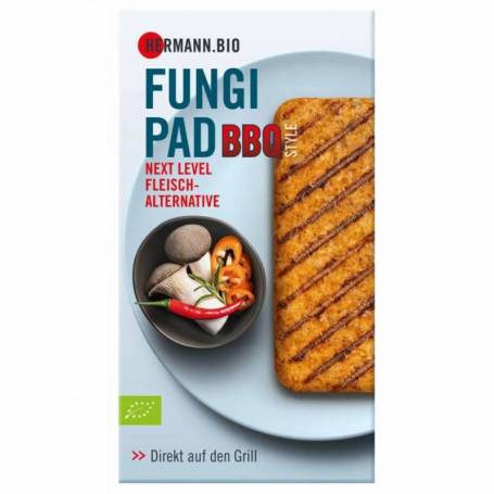 Fungi Pad Barbeque alternativa la carne pe baza de ciuperci, eco-bio, 150 g, Hermann