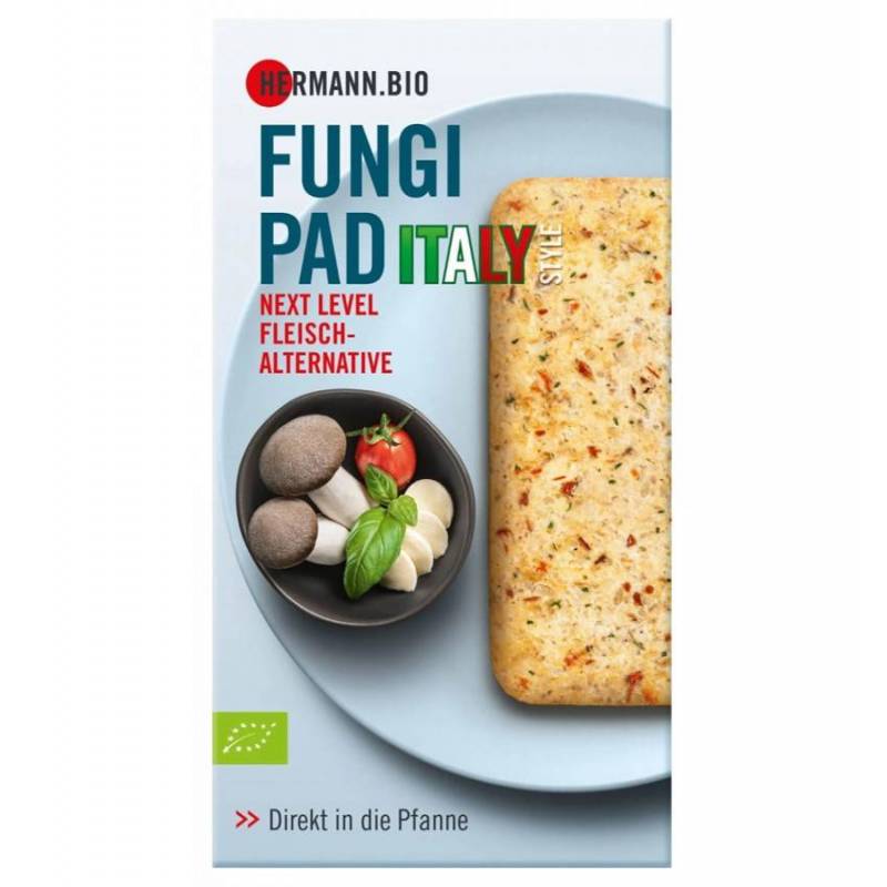 Fungi Pad Italy - alternativa la carne pe baza de ciuperci, eco-bio,