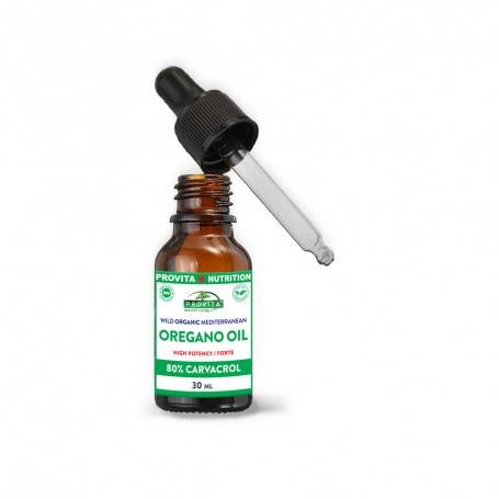 Ulei esential de oregano salbatic, 75% carvacrol, 30 ml, Organika - Provita Nutrition