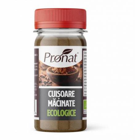 Cuisoare macinate, eco-bio, 50 g, Pronat