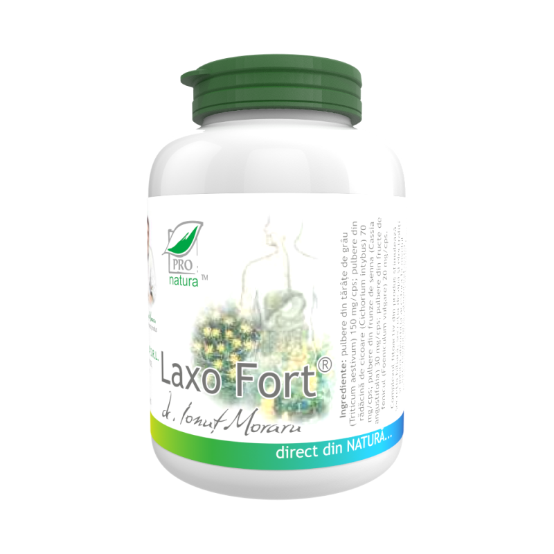 Laxofort, contribuie la reglarea tranzitului intestinal, 150