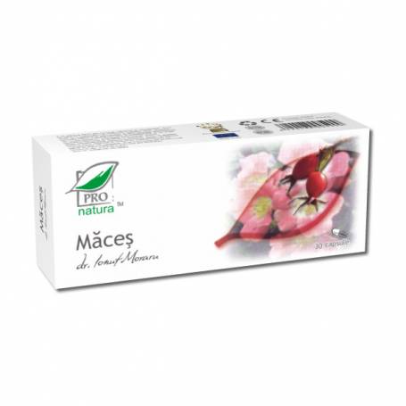 Maces, ajuta in starile de Anemie, 30 capsule, Medica - Pro Natura