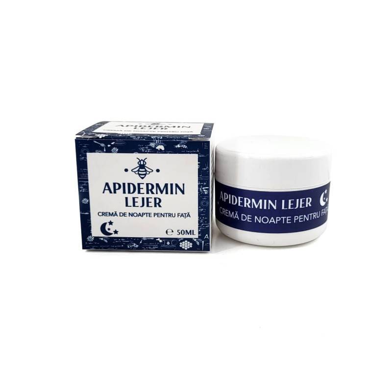 CREMA LEJERA REGENERANTA DE NOAPTE APIDERMIN 50ml, COMPLEX APICOL