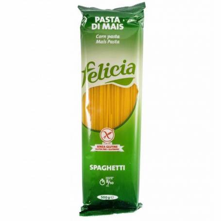 Spaghetti din faina de malai, fara gluten, 500 g, Felicia