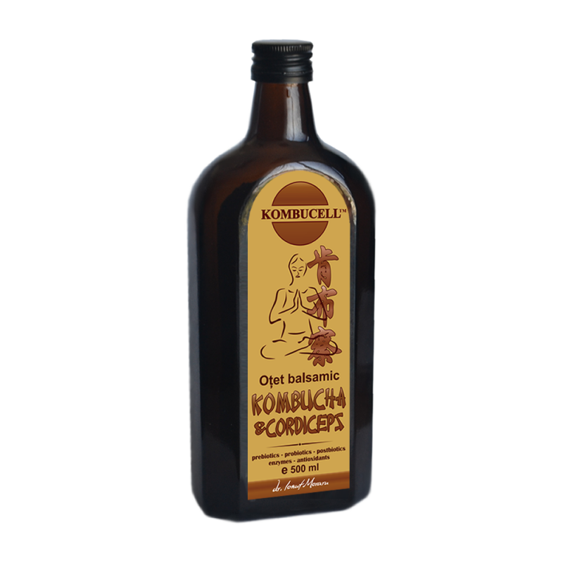 Otet Balsamic de Kombucha si Cordiceps, 500 ml, Medica - Pro Natura