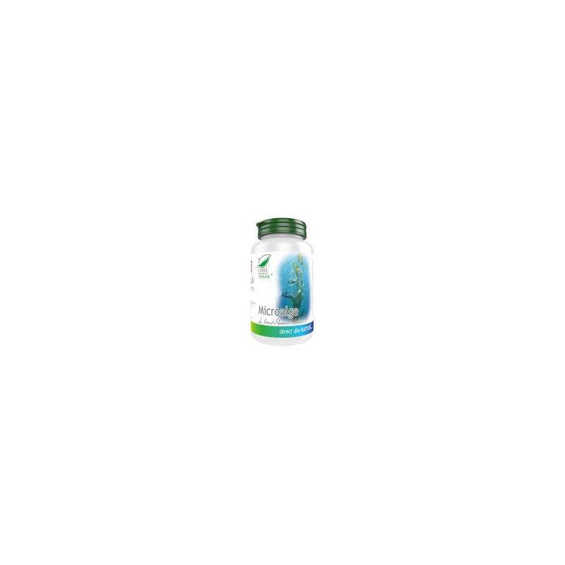 Microalge, complex detoxifiant si hepatoprotector, 60 capsule,