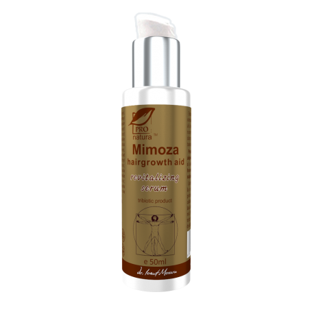 Mimoza Hairgrowth Aid, Spray impotriva caderii parului cu extract de Mimoza, 50 ml, Medica - Pro Natura