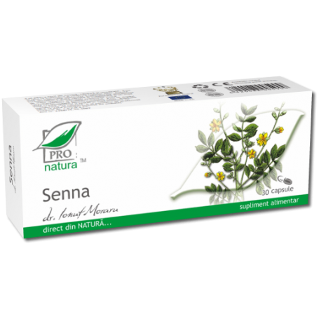 Senna, 60 capsule, Medica - Pro Natura