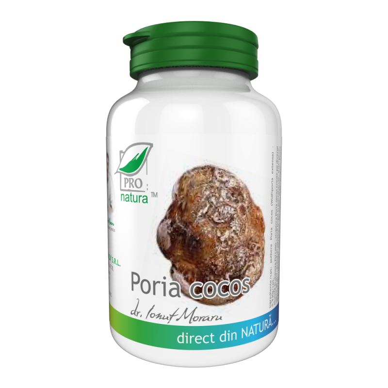 Poria Cocos, cu efect antioxidant, 40 capsule, Medica - Pro Natura