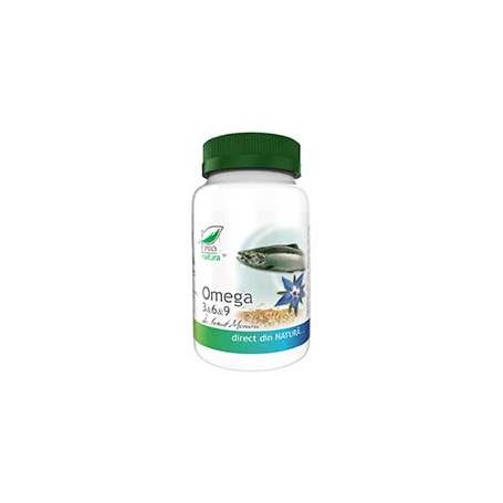 Omega 3-6-9, 40 capsule uleioase, Medica - Pro Natura