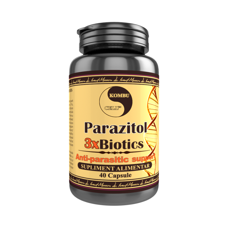 Parazitol 3x Biotics, 40 capsule, Medica - Pro Natura