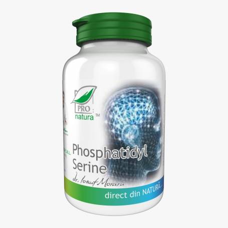 Phosphatidyl Serine, ajuta in deficiente grave de memorie, 60 capsule, Medica - Pro Natura