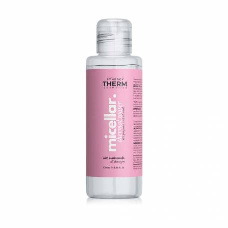 Mini Apa Micelara, potrivita pentru bagajul de mana la calatoria cu avionul, 100 ml, Synergy Therm