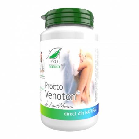 Procto Venoton, 60 capsule, Medica - Pro Natura