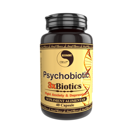 Psychobiotic 3x Biotics, 40 capsule, Medica - Pro Natura