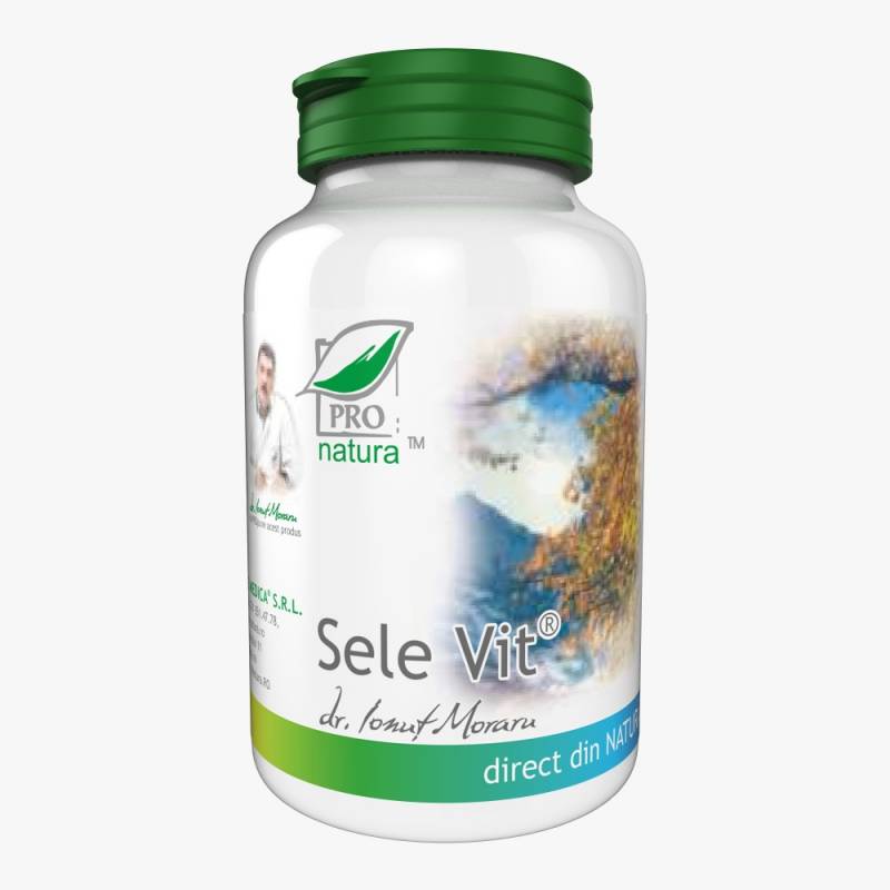 Sele Vit, sursa importanta de Antioxidanti, 60 capsule, Medica - Pro