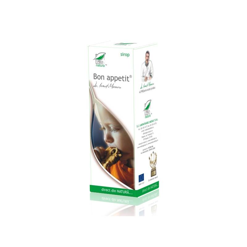 Sirop Bon Apetit Junior, 100 ml, Medica - Pro Natura