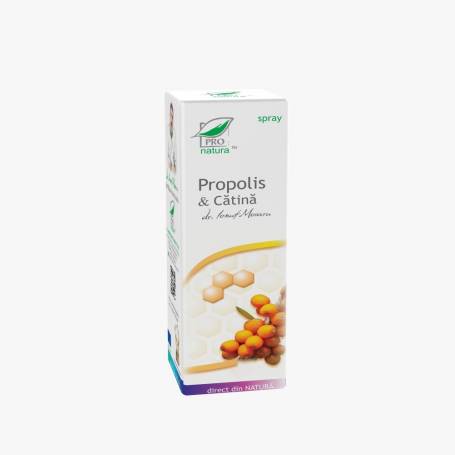 Spray cu Propolis si Catina, 50 ml, Medica - Pro Natura