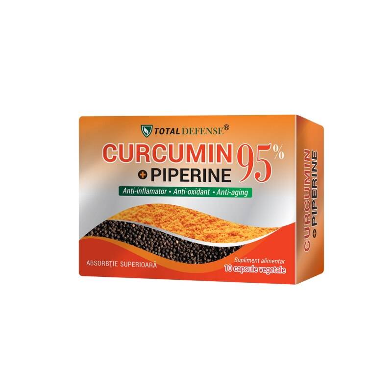 Curcumin + Piperine 95 %, 30 capsule, COSMOPHARM