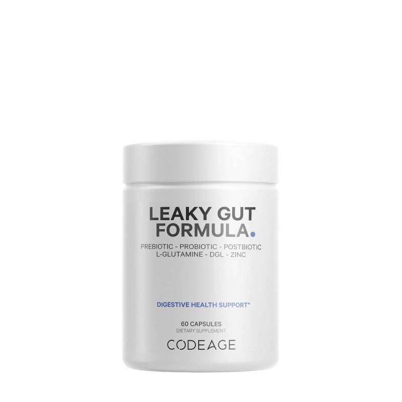 Leaky Gut - L-glutamine, Prebiotics, Probiotics, Postbiotic -