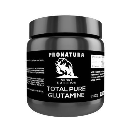 Total Pure Glutamine 100p, 500 g, Medica - Pro Natura