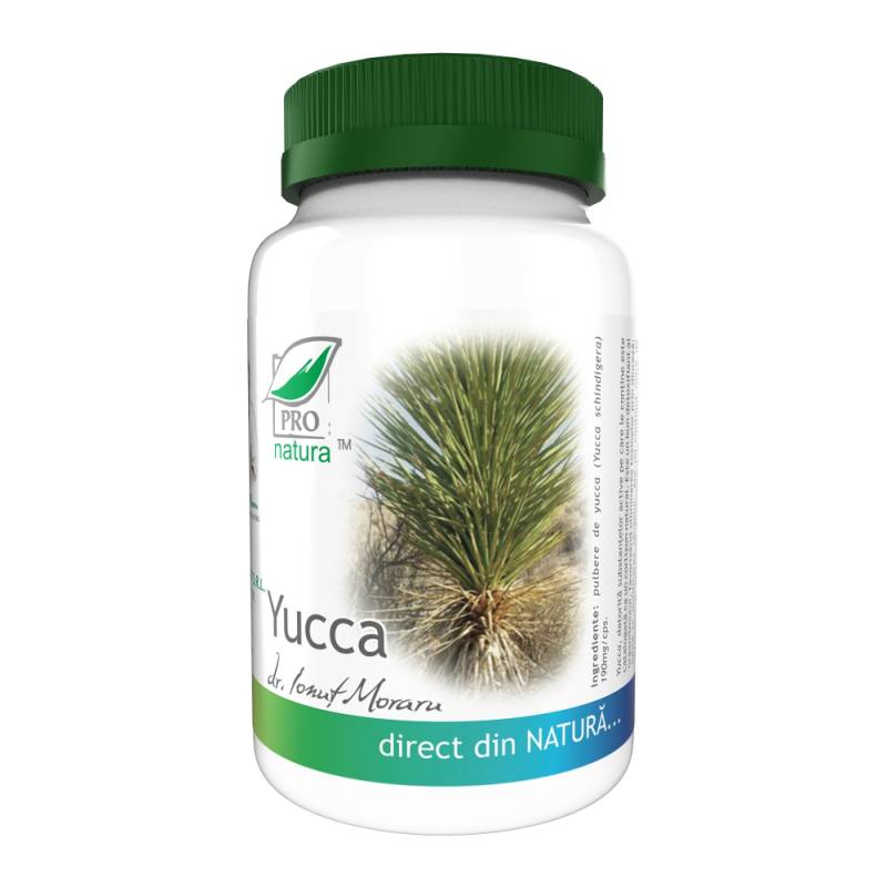 Yucca, reduce discontfortul starilor alergice, 60 capsule, Medica -